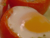Tomate mit Ei